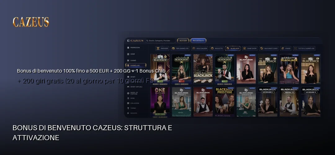 Cazeus promotional banner